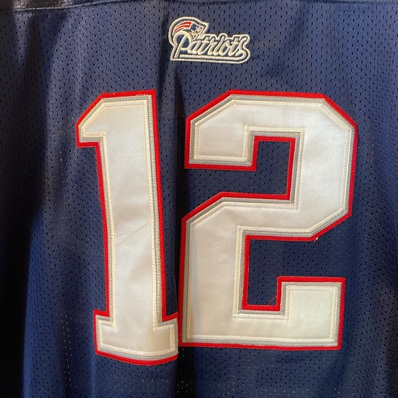 Tom Brady Patriots NFL Reebok Onfield football jersey - Picture 2 of 7